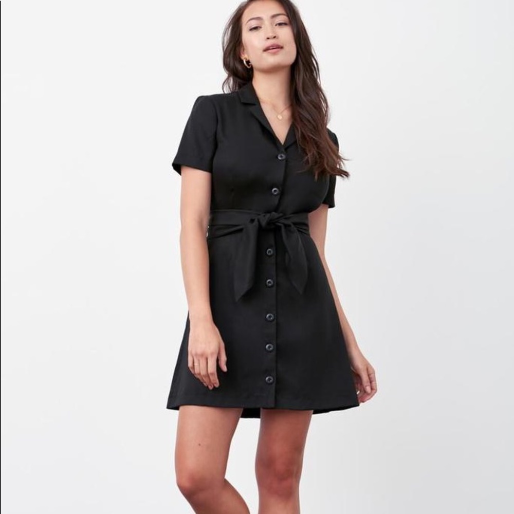The Notch Collar Two Piece Dress